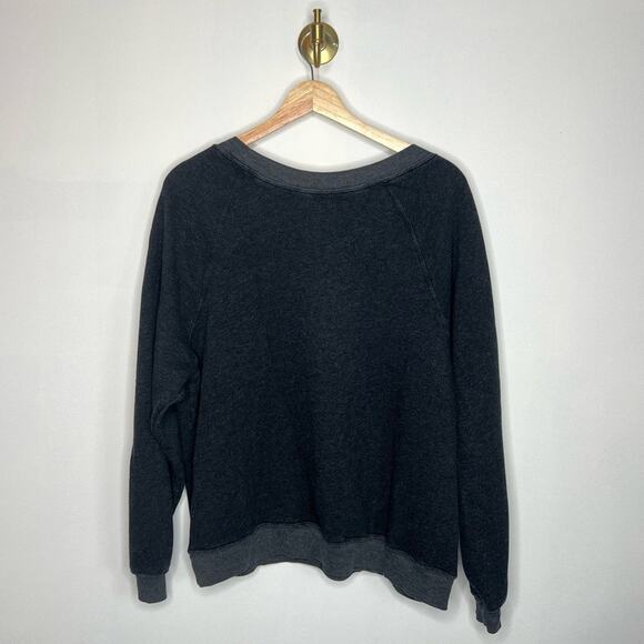 Wildfox Monday Mourning Crewneck Pullover Sweater - Picture 2 of 5